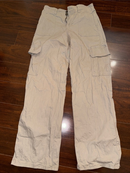Celebrity Pink Pants - Women’s Cargo Pants in Light Beige - Comfortable Everyday Wear